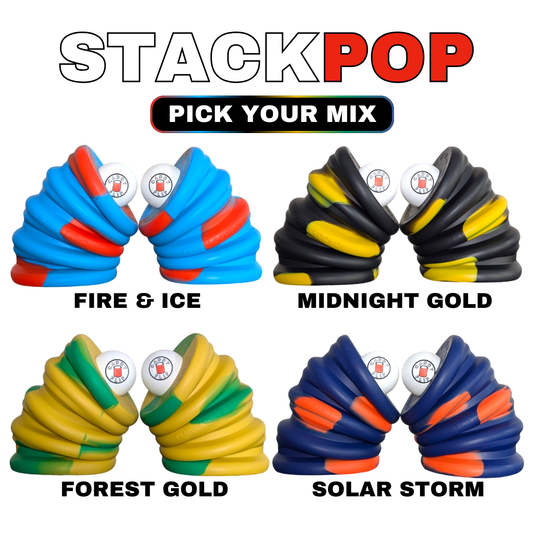 Stackpop Table Game (Mixed Colors)